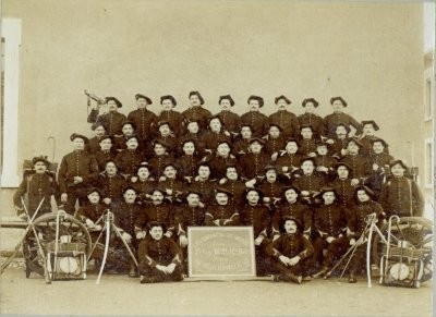 Photo de la classe du 2e régiment du 14e bataillon alpin, les enfants de la Haute Savoie - 1899