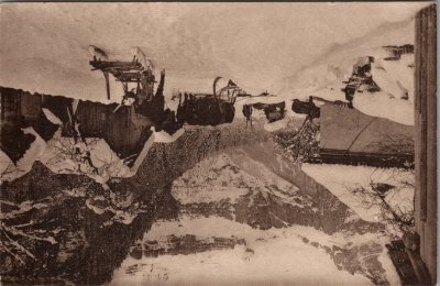 Descente des foins à Nambride l’hiver