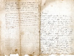 Lettre ou requête - 1817