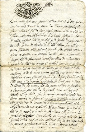 Documents au sujet de la dime