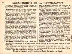 Article de journal sur le département de la Haute-Savoie