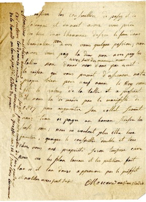 Compte rendu de l’ancien Sindinc Melchior MOCCAND