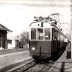 Train à Taninges le 22 février 1953