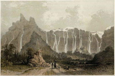 Lithographie du Fer-à-Cheval 