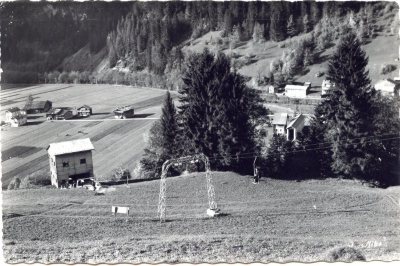 Photos de la remontée mécanique de Sixt - 1959