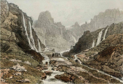 Lithographie du fond de la Combe