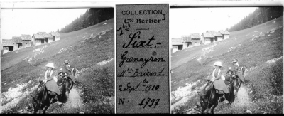 Photo au Grenairon - 1910