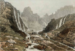 Lithographie du fond de la Combe