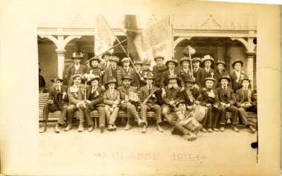 Photo des conscrits de 1919