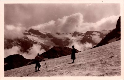 Le Grand Ruan, le Tenneverge vus du Glacier de Folly