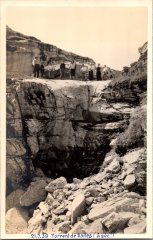 Photo au torrent de Sales (à sec!) - 1938