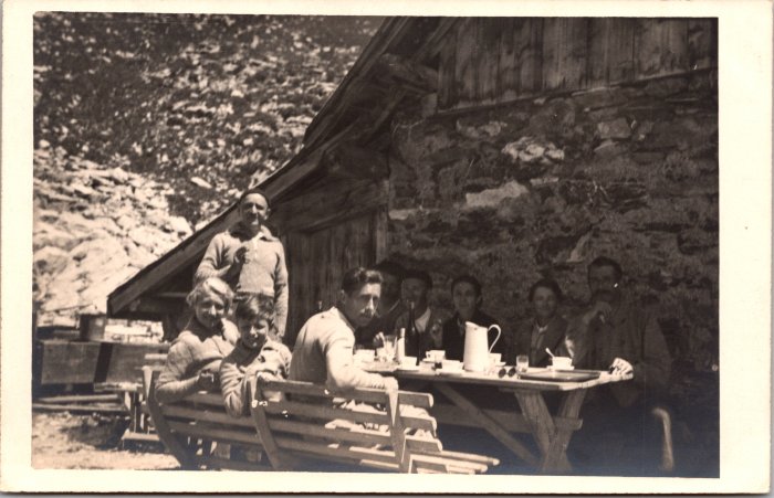 Photos au Grenairon le 23 juillet 1937