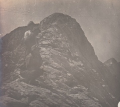 Photos sur l'arête et au sommet des Avoudruz le 14 août 1923