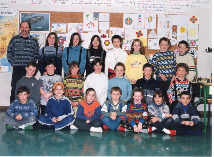 Photo de classe de Sixt 1999-2000