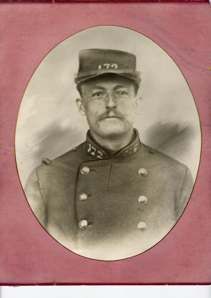 Portrait d'un soldat Moccand