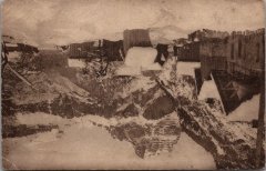 Carte postale de Nambride en hiver dans les années 30