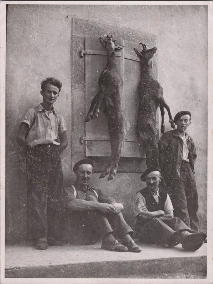 Retour de chasse au chamois