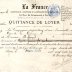 Quittance de loyer en 1906;Quittance de loyer en 1906