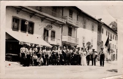Photo de groupe à la fête de la musique à Sixt