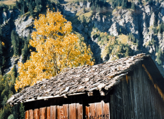 Photo du dernier chalet en Ancelles 1995