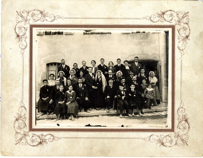 Mariage de Madelaine NICOUD "et Auguste MOCCAND - 1910