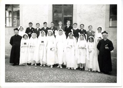 Photo des communiants nés en 1930/1931 - années 40