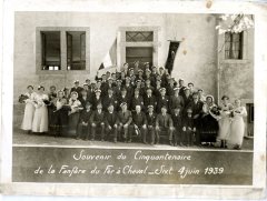 Souvenir du Cinquantenaire de la Fanfare du Fer-à-Cheval à Sixt le 4 juin 1939