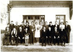 Mariage de Victor JAY et Gilberte PIN dans les années 40-50