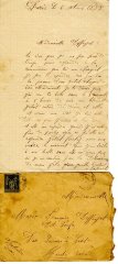 Lettres manuscrites de 1888